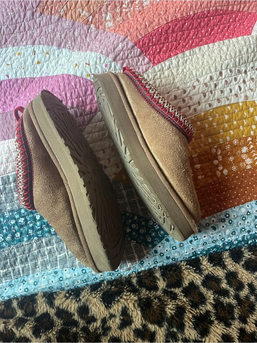 UGG Kids Tasman slip on chestnut